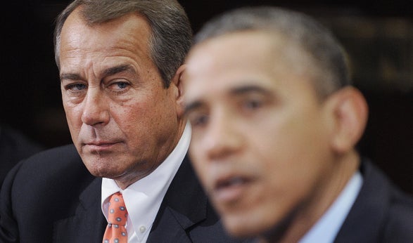Boehner and Obama